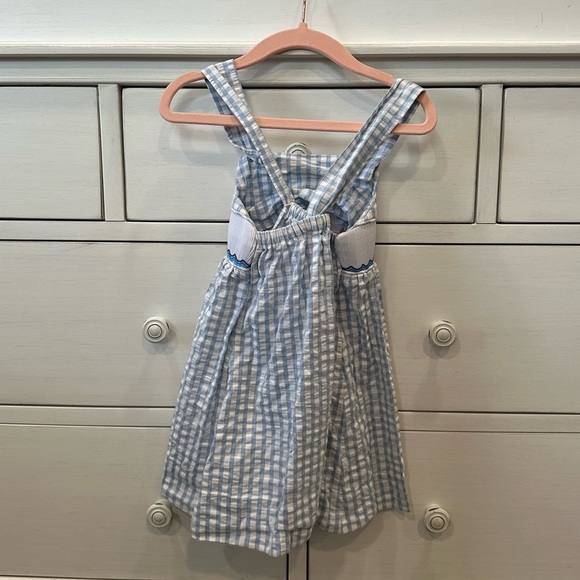 Southern Smocked Nautical Dress - Picture 7 of 9